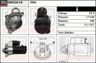 Стартер DELCO REMY DRS3618