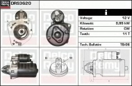Стартер DELCO REMY DRS3620