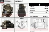 Стартер DELCO REMY DRS3623