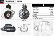 Стартер DELCO REMY DRS3720