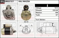 Стартер DELCO REMY DRS3727