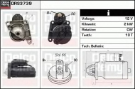 Стартер DELCO REMY DRS3739