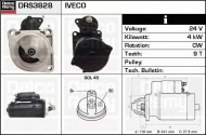 Стартер DELCO REMY DRS3828
