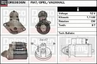 Стартер DELCO REMY DRS3836N