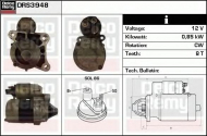 Стартер DELCO REMY DRS3948