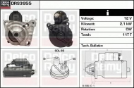 Стартер DELCO REMY DRS3955