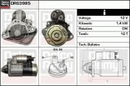 Стартер DELCO REMY DRS3985
