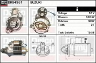 Стартер DELCO REMY DRS4361