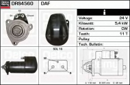 Стартер DELCO REMY DRS4560