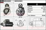 Стартер DELCO REMY DRS4680