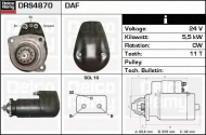 Стартер DELCO REMY DRS4870