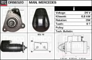 Стартер DELCO REMY DRS6520