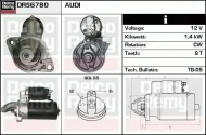 Стартер DELCO REMY DRS6780