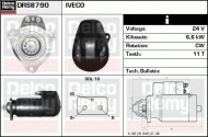 Стартер DELCO REMY DRS8790
