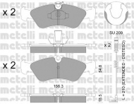 Комплект тормозных колодок METELLI 22-0311-1K