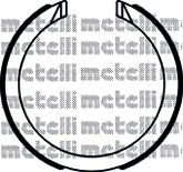 Комлект тормозных накладок METELLI 53-0491