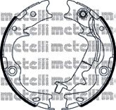 Комлект тормозных накладок METELLI 53-0502
