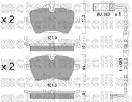 Комплект тормозных колодок METELLI 22-0768-2K