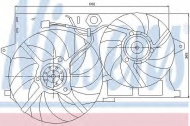 Вентилятор NISSENS 85006