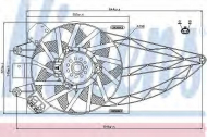 Вентилятор NISSENS 85150