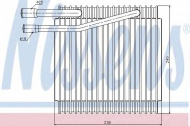 Испаритель NISSENS 92279