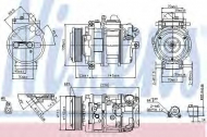 Компрессор NISSENS 89114