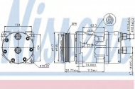 Компрессор NISSENS 89123