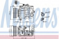 Компрессор NISSENS 89237