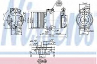 Компрессор NISSENS 89322