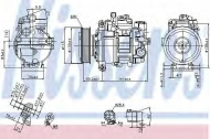 Компрессор NISSENS 89384