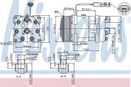 Компрессор NISSENS 89459