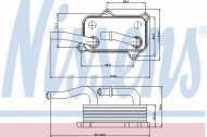 Теплообменник NISSENS 90599