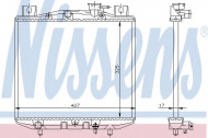 Теплообменник NISSENS 64091