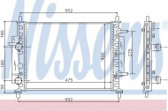 Теплообменник NISSENS 617844