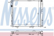 Теплообменник NISSENS 62693A