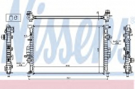 Теплообменник NISSENS 65615A