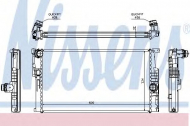 Теплообменник NISSENS 60816