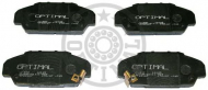 Комплект тормозных колодок OPTIMAL 12145