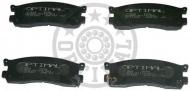 Комплект тормозных колодок OPTIMAL 9781
