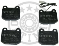 Комплект тормозных колодок OPTIMAL 9844