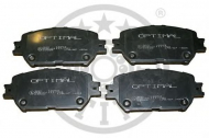 Комплект тормозных колодок OPTIMAL 12253