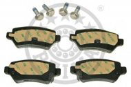 Комплект тормозных колодок OPTIMAL 12264