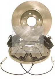 Комплект тормозов MAPCO 47152