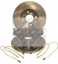 Комплект тормозов MAPCO 47153