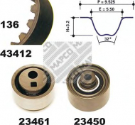 Ременный комплект MAPCO 23412