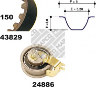 Ременный комплект MAPCO 23829