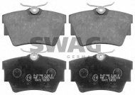 Комплект тормозных колодок SWAG 60 91 6472