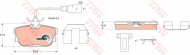 Комплект тормозных колодок TRW GDB1369