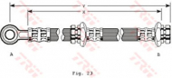 Шлангопровод TRW PHD119