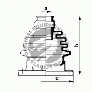 Комплект пыльника QH Benelux QJB216K